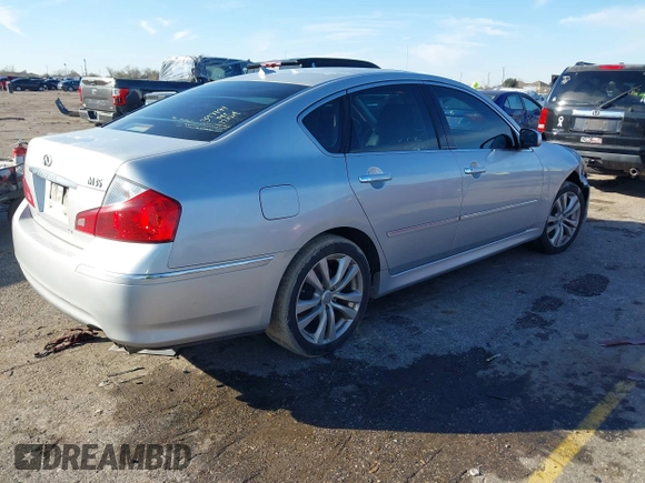 2008 Infiniti M with VIN JNKAY01E28M601307, listed as a IAAI auction lot 41312040 with 159,122 mi miles and . Bid and sale history available at carsss.com. Image 4.