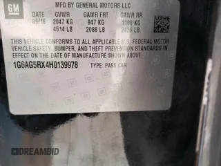 2017 Cadillac ATS AWD z VIN 1G6AG5RX4H0139978, wystawiony jako Copart lot #56028175 z przebiegiem 121 817 mil mil oraz Szkoda całkowita • Salvage title. Historia ofert i sprzedaży dostępna na DreamBid. Obrazek 12.