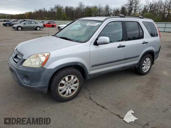 2005 Honda CR-V EX with VIN SHSRD78865U317541, listed as a Copart auction lot 56098045 with 164,303 mi miles and Clean Title. Bid and sale history available at DreamBid. Image 1.