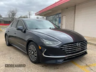 2021 Hyundai Sonata Hybrid Limited with VIN KMHL54JJXMA024170, listed as a Copart auction lot 50040895 with 189,674 mi miles and Clean Title. Bid and sale history available at carsss.com. Image 1.