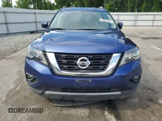 2019 Nissan Pathfinder S z VIN 5N1DR2MN3KC610190, wystawiony jako Copart lot #56862235 z przebiegiem 131 608 mil mil oraz Czysty tytuł • Clean title. Historia ofert i sprzedaży dostępna na DreamBid. Obrazek 5.