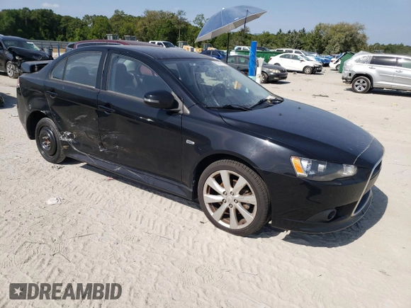 2015 Mitsubishi Lancer GT with VIN JA32U8FW6FU020437, listed as a Copart auction lot 55384795 with 116,232 mi miles and Salvage Title. Bid and sale history available at DreamBid. Image 4.