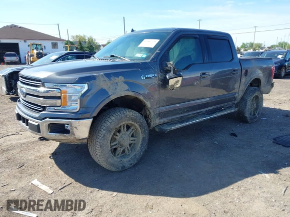 2018 Ford F-150 XL with VIN 1FTEW1EG1JFC91543, listed as a IAAI auction lot 42307775 with 102,055 mi miles and . Bid and sale history available at DreamBid. Image 17.