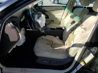 2010 Lexus IS 250 with VIN JTHBF5C24A5112417, listed as a Copart auction lot 47181265 with 158,662 mi miles and Salvage Title. Bid and sale history available at DreamBid. Image 7.
