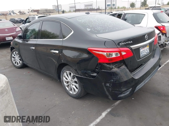2018 Nissan Sentra SV with VIN 3N1AB7AP0JL637545, listed as a IAAI auction lot 42031224 with 110,119 mi miles. Bid and sale history available at carsss.com. Image 3.