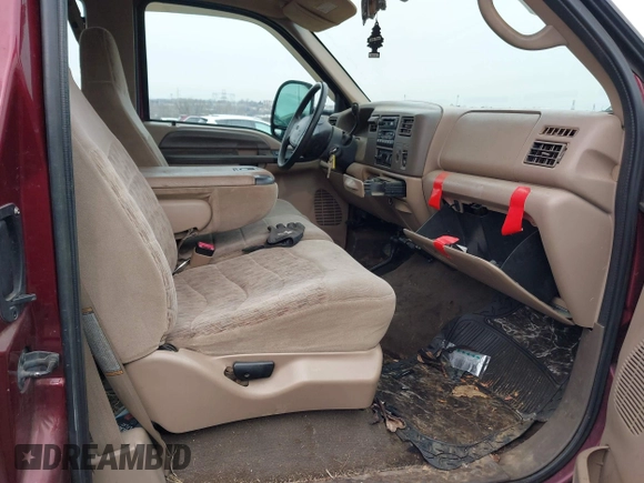 1999 Ford F-250 XL z VIN 1FTNX21L1XEE62439, wystawiony jako IAAI lot #41543558 z przebiegiem 184 437 mil mil oraz . Historia ofert i sprzedaży dostępna na DreamBid. Obrazek 5.