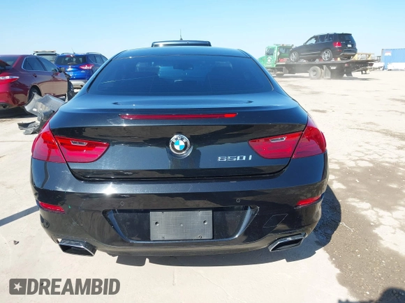 2015 BMW 6 Series 650i with VIN WBAYM9C50FD248363, listed as a IAAI auction lot 41150399 with 62,590 mi miles and . Bid and sale history available at DreamBid. Image 16.