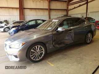 2018 Infiniti Q50 Luxe с VIN JN1EV7AP5JM363497, выставлен на аукционе Copart как лот 56227435 с пробегом 108 830 миль миль и Списание • Salvage title. История ставок и продаж доступна на DreamBid. Изображение 1.