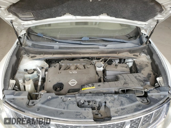 2011 Nissan Murano SV with VIN JN8AZ1MW4BW157727, listed as a Copart auction lot 75506434 with 168,924 mi miles and Clean Title. Bid and sale history available at carsss.com. Image 11.