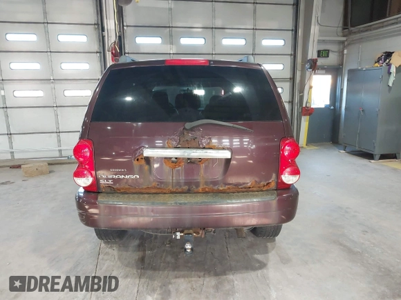 2005 Dodge Durango SLT with VIN 1D4HB48N25F534323, listed as a IAAI auction lot 41974617 with 293,123 mi miles and . Bid and sale history available at DreamBid. Image 16.
