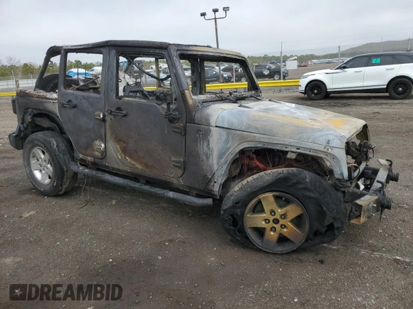 2018 Jeep Wrangler Unlimited Sport S с VIN 1C4BJWDG7JL821760, выставлен на аукционе Copart как лот 53657455 с пробегом Не указан миль и Списание • Salvage title. История ставок и продаж доступна на DreamBid. Изображение 4.