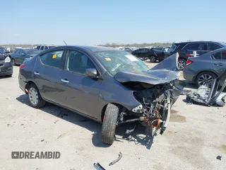 2016 Nissan Versa S Plus with VIN 3N1CN7AP9GL819866, listed as a IAAI auction lot 41868076 with 1 mi miles. Bid and sale history available at carsss.com. Image 1.