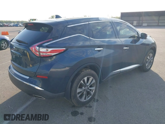 2018 Nissan Murano SV with VIN 5N1AZ2MGXJN174834, listed as a IAAI auction lot 41357934 with 63,568 mi miles and . Bid and sale history available at DreamBid. Image 4.