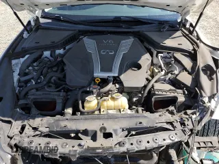 2017 Infiniti Q50 Premium with VIN JN1EV7AP8HM741726, listed as a Copart auction lot 60246915 with 124,696 mi miles and Salvage title. Bid and sale history available at DreamBid. Image 11.
