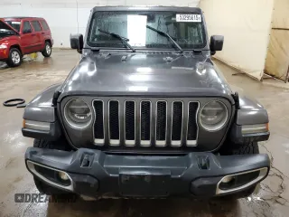 2019 Jeep Wrangler Unlimited Sahara with VIN 1C4HJXEG1KW541377, listed as a Copart auction lot 53295615 with 91,255 mi miles and Clean title. Bid and sale history available at DreamBid. Image 5.