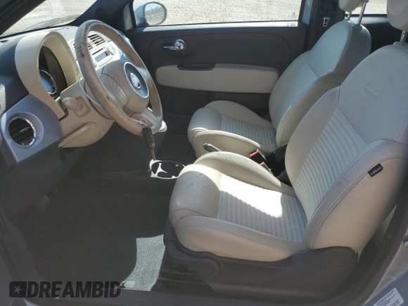 2014 FIAT 500 Sport with VIN 3C3CFFBR0ET301019, listed as a Copart auction lot 76070454 with 43,212 mi miles and Salvage Title. Bid and sale history available at carsss.com. Image 7.