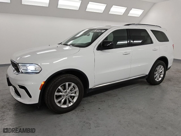 2024 Dodge Durango SXT with VIN 1C4RDJAG5RC114794, listed as a Copart auction lot 81528174 with 19,622 mi miles and Clean Title. Bid and sale history available at carsss.com. Image 1.