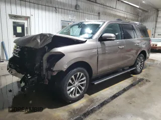 2018 Ford Expedition Limited with VIN 1FMJU2AT0JEA68683, listed as a Copart auction lot 88517435 with 111,359 mi miles and Salvage Title. Bid and sale history available at carsss.com. Image 1.