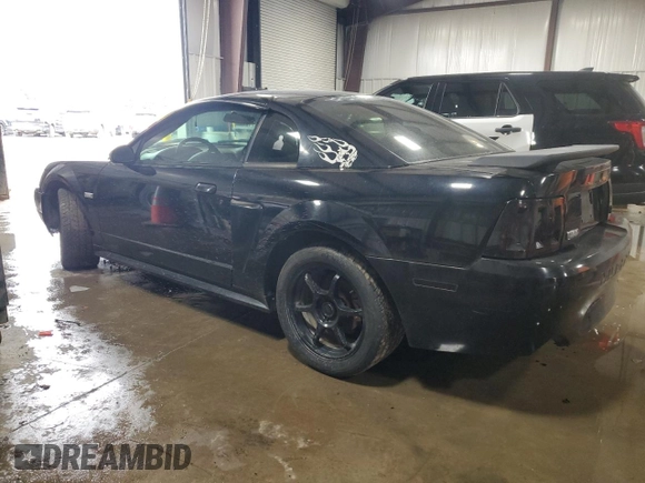 2003 Ford Mustang GT Deluxe with VIN 1FAFP42X93F434934, listed as a Copart auction lot 46980295 with 146,399 mi miles and Clean Title. Bid and sale history available at carsss.com. Image 2.