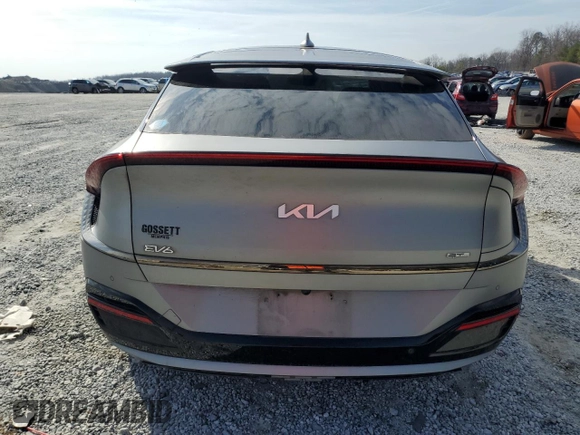 2022 Kia EV6 GT-Line with VIN KNDC44LA1N5056214, listed as a Copart auction lot 42428245 with 95,835 mi miles and Salvage Title. Bid and sale history available at DreamBid. Image 6.
