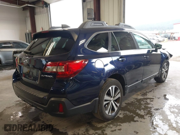 2018 Subaru Outback Limited with VIN 4S4BSANC7J3233199, listed as a IAAI auction lot 42543881 with 129,162 mi miles and . Bid and sale history available at DreamBid. Image 4.