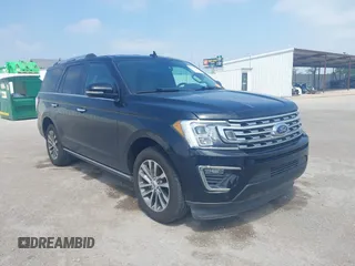 2018 Ford Expedition Limited with VIN 1FMJU1KT5JEA41276, listed as a IAAI auction lot 42330768 with 107,407 mi miles and . Bid and sale history available at DreamBid. Image 1.