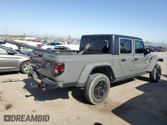 2021 Jeep Gladiator Mojave с VIN 1C6JJTEG4ML587372, выставлен на аукционе Copart как лот 56418025 с пробегом 91 121 миль миль и Списание • Salvage title. История ставок и продаж доступна на DreamBid. Изображение 3.