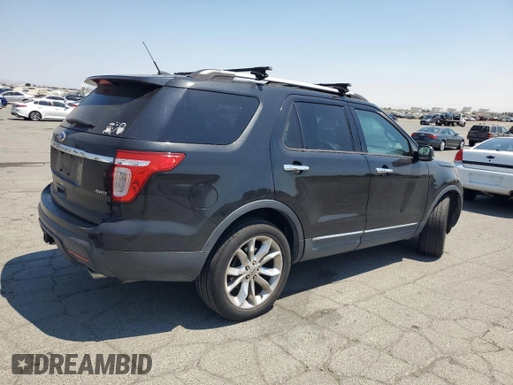 2011 Ford Explorer Limited with VIN 1FMHK8F84BGA32660, listed as a Copart auction lot 64123145 with 160,798 mi miles and Salvage title. Bid and sale history available at DreamBid. Image 3.