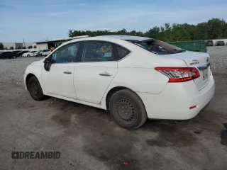 2014 Nissan Sentra SV with VIN 3N1AB7AP9EY334854, listed as a Copart auction lot 63111585 with 89,328 mi miles and Salvage title. Bid and sale history available at DreamBid. Image 2.