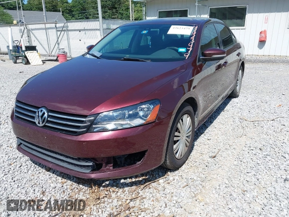 2014 Volkswagen Passat S with VIN 1VWAP7A3XEC004979, listed as a IAAI auction lot 42623479 with 195,850 mi miles and . Bid and sale history available at DreamBid. Image 6.