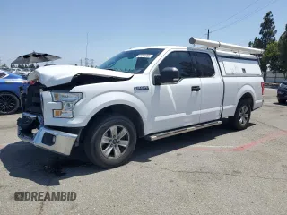 2016 Ford F-150 XL with VIN 1FTEX1C85GKD97549, listed as a Copart auction lot 61974365 with 210,215 mi miles and Salvage title. Bid and sale history available at DreamBid. Image 1.