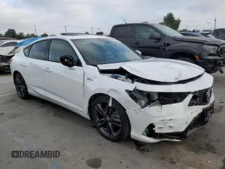 2024 Acura Integra w/A-Spec Package with VIN 19UDE4H39RA016294, listed as a Copart auction lot 67070645 with 16,522 mi miles and Salvage title. Bid and sale history available at DreamBid. Image 4.