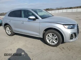 2023 Audi Q5 S line Premium with VIN WA1GAAFY3P2098710, listed as a Copart auction lot 49141035 with 24,303 mi miles and Salvage title. Bid and sale history available at DreamBid. Image 4.
