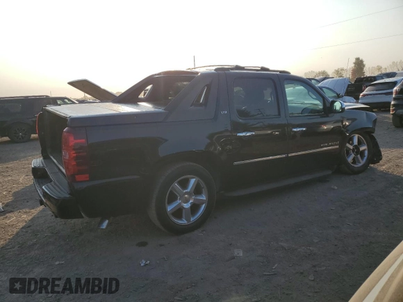 2012 Chevrolet Avalanche LTZ with VIN 3GNTKGE76CG216156, listed as a Copart auction lot 73497544 with 218,050 mi miles and Clean Title. Bid and sale history available at carsss.com. Image 3.