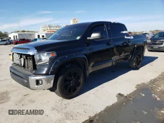 2019 Toyota Tundra 2WD SR5 with VIN 5TFEY5F11KX244245, listed as a Copart auction lot 87656975 with 104,620 mi miles and Salvage Title. Bid and sale history available at carsss.com. Image 1.