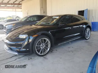 2022 Porsche Taycan 4 with VIN WP0BA2Y11NSA67171, listed as a Copart auction lot 59885844 with 22,760 mi miles and Salvage Title. Bid and sale history available at DreamBid. Image 1.