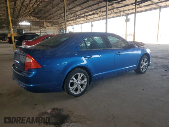 2012 Ford Fusion SE with VIN 3FAHP0HA1CR170275, listed as a Copart auction lot 53321175 with 30,070 mi miles and Salvage Title. Bid and sale history available at carsss.com. Image 3.