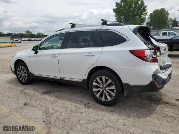 2018 Subaru Outback Touring with VIN 4S4BSATC0J3317674, listed as a Copart auction lot 57211034 with 98,632 mi miles and Salvage Title. Bid and sale history available at carsss.com. Image 2.