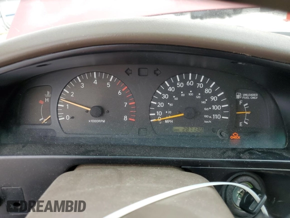 2000 Toyota Tacoma PreRunner with VIN 4TASM92N4YZ643450, listed as a Copart auction lot 57582495 with 287,130 mi miles and Salvage title. Bid and sale history available at DreamBid. Image 9.