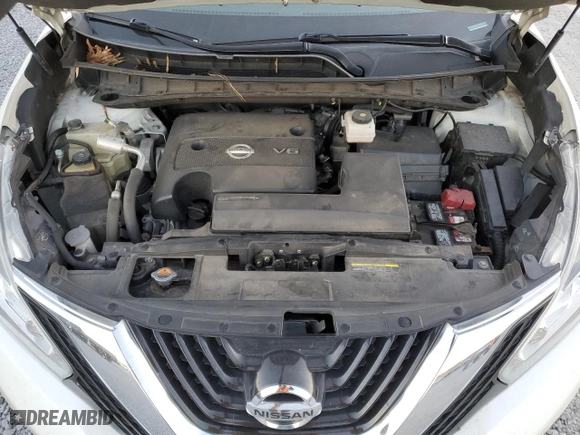 2016 Nissan Murano SL with VIN 5N1AZ2MG9GN151053, listed as a Copart auction lot 83738844 with 134,339 mi miles and Salvage Title. Bid and sale history available at carsss.com. Image 13.