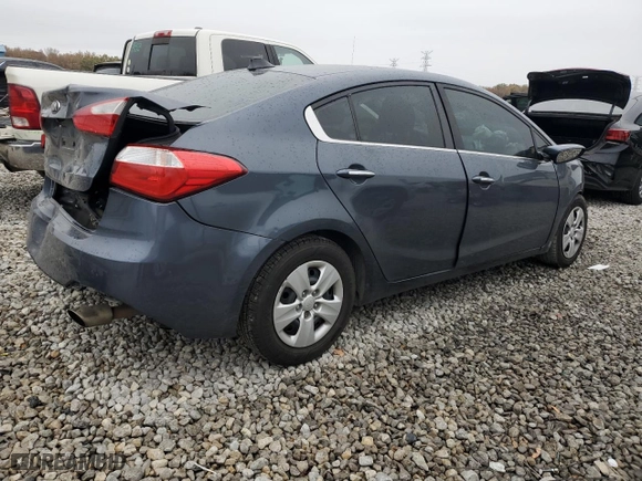 2016 Kia Forte EX with VIN KNAFX4A81G5527525, listed as a Copart auction lot 83224694 with 0 mi miles and Clean Title. Bid and sale history available at carsss.com. Image 3.