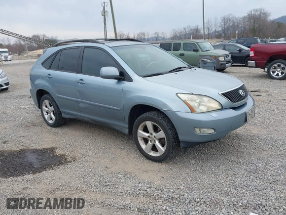 2005 Lexus RX 330 with VIN 2T2HA31U75C050017, listed as a IAAI auction lot 41767246 with 221,659 mi miles. Bid and sale history available at carsss.com. Image 1.