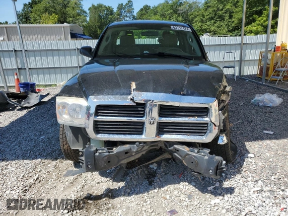 2006 Dodge Dakota SLT z VIN 1D7HE42N36S523634, wystawiony jako Copart lot #62717474 z przebiegiem 72 295 mil mil oraz Szkoda całkowita • Salvage title. Historia ofert i sprzedaży dostępna na DreamBid. Obrazek 5.