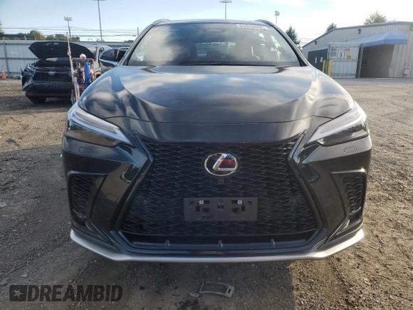 2024 Lexus NX with VIN JTJKKCFZ9R2020840, listed as a Copart auction lot 63995504 with 13,189 mi miles and Salvage Title. Bid and sale history available at carsss.com. Image 5.