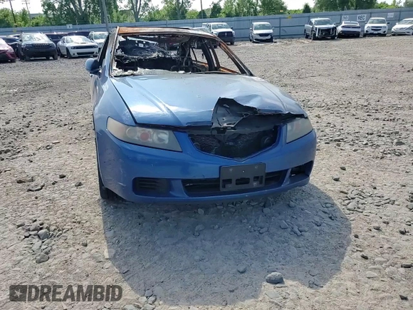 2005 Acura TSX with VIN JH4CL96865C032980, listed as a Copart auction lot 61870505 with Not provided miles and Salvage title. Bid and sale history available at DreamBid. Image 13.