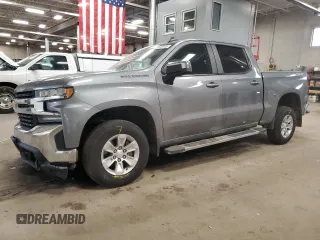 2020 Chevrolet Silverado 1500 LT with VIN 3GCUYDED7LG392780, listed as a Copart auction lot 46635545 with 95,817 mi miles and Salvage Title. Bid and sale history available at DreamBid. Image 1.