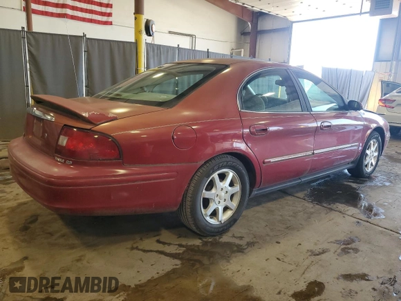 2002 Mercury Sable GS with VIN 1MEFM50U72G650578, listed as a Copart auction lot 62320635 with 74,043 mi miles and Salvage title. Bid and sale history available at DreamBid. Image 3.