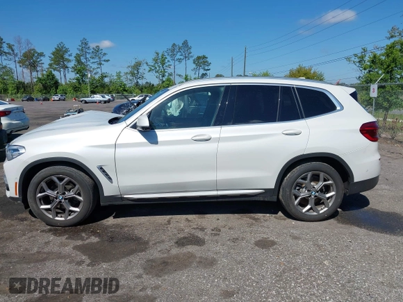 2020 BMW X3 sDrive30i with VIN 5UXTY3C01L9D37085, listed as a IAAI auction lot 42031517 with 54,114 mi miles and . Bid and sale history available at DreamBid. Image 14.