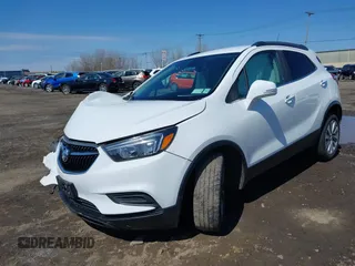 2017 Buick Encore Preferred with VIN KL4CJESB2HB056893, listed as a IAAI auction lot 41975930 with 97,821 mi miles. Bid and sale history available at carsss.com. Image 17.