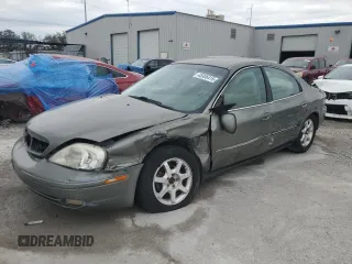 2001 Mercury Sable LS Premium with VIN 1MEFM55S81A608056, listed as a Copart auction lot 45936415 with 123,549 mi miles and Salvage Title. Bid and sale history available at DreamBid. Image 1.